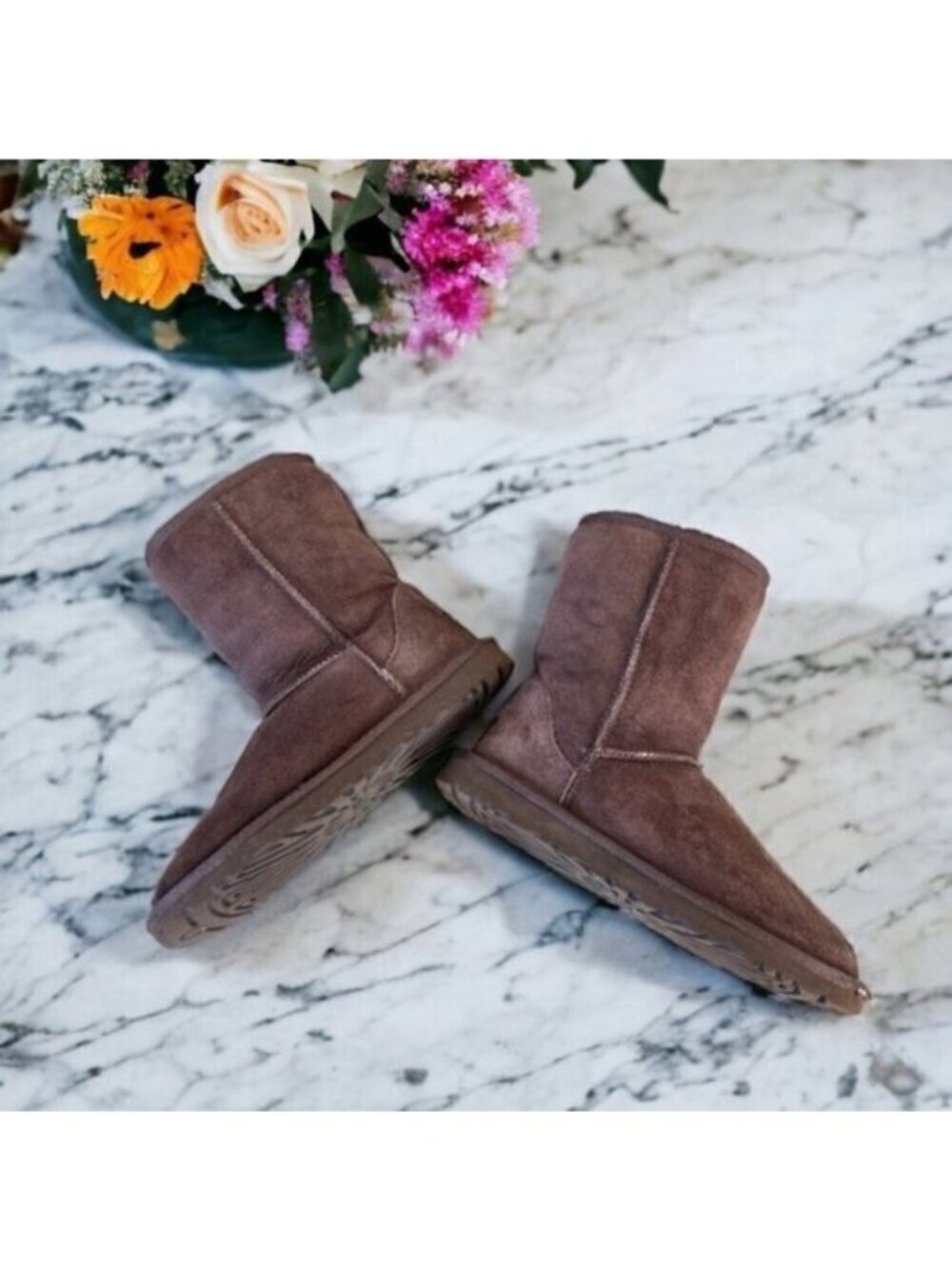UGG Classic Short II Boots Size 6 Burnt Cedar Color - Picture 10 of 13